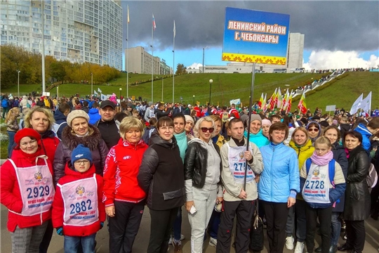 Более 3 тысяч жителей и трудящихся Ленинского района приняли участие во Всероссийском дне бега «Кросс нации - 2019»