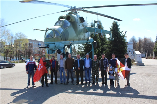 В городе Канаш был дан старт автопробегу, посвященному Дню Великой Победы