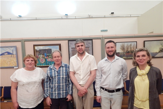 В Канашском краеведческом музее открылась выставка картин молодых художников Чувашии