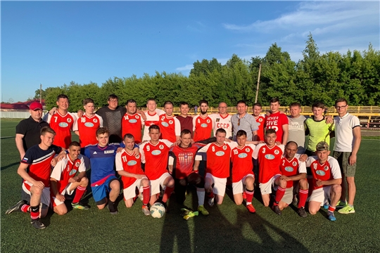 ФК «Локомотив» удерживает лидерство в первенстве Федерации футбола Чувашской Республики среди команд первого дивизиона