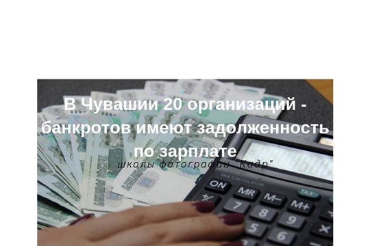 В Чувашии увеличилось количество организаций-банкротов, имеющих задолженность по заработной плате