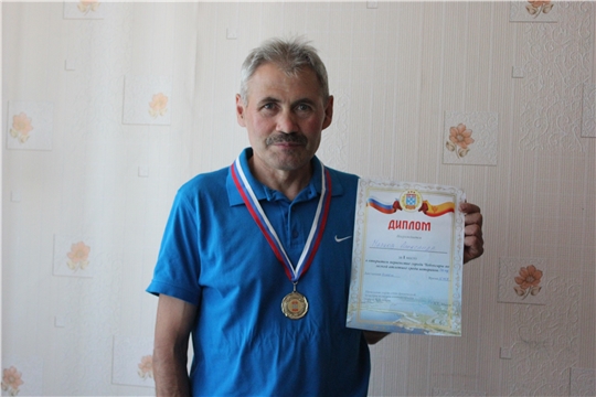 Александр Марков - победитель открытого первенства г. Чебоксары по легкой атлетике среди ветеранов