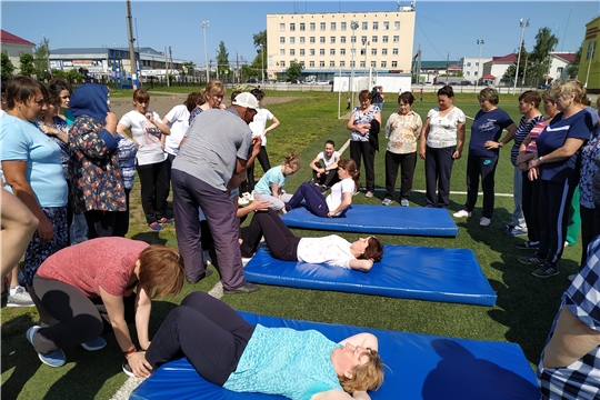 Население города Канаш активно сдает нормативы ВФСК «Готов к труду и обороне»