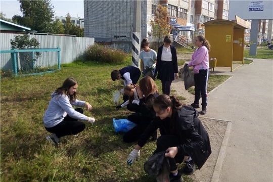 В городе Канаш стартовала экологическая акция «Зеленая Россия»