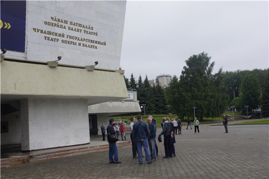 Учебный пожар в  Чувашском государственном театре оперы и балета