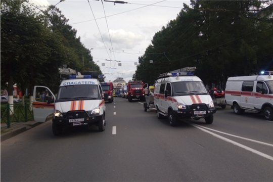 Прошел парад спецтехники/НТРК от 26.08.2019г