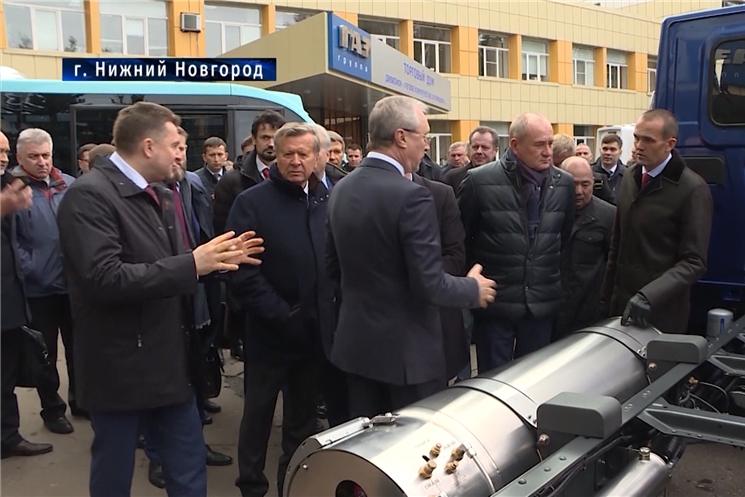 Глава Чувашии Михаил Игнатьев в Нижнем Новгороде принял участие в расширенном заседании по развитию рынка газомоторного топлива