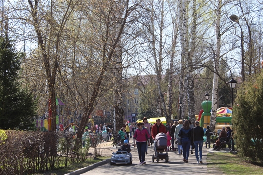 Открытие весенне-летнего сезона в городском парке