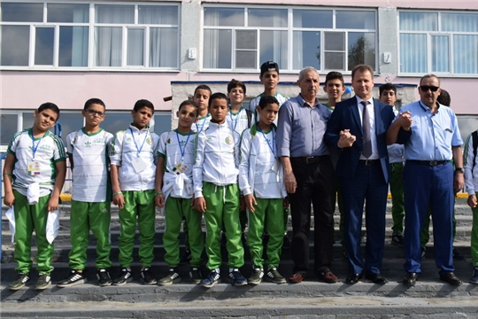 Гости из Республики Алжир, принимавшие в Шумерле участие в турнире по футболу среди детских команд, отправились к себе на Родину