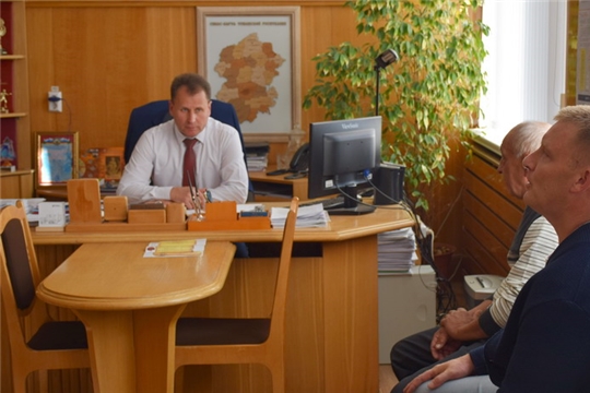 Глава администрации города Шумерля Алексей Григорьев провел очередной прием граждан по личным вопросам