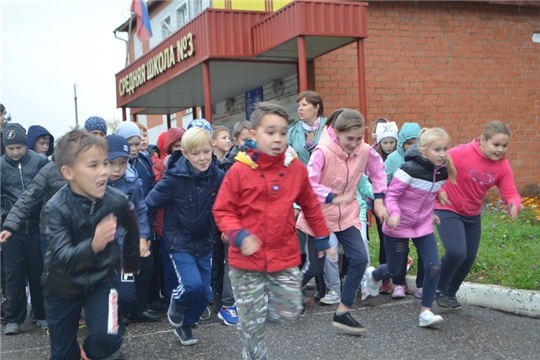 В Шумерле дошколята и обучающиеся начальной школы первыми стартовали в «Кроссе нации - 2019»
