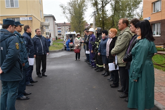 В Шумерле прошла практическая часть командно-штабной тренировки