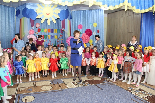 В детском саду «Радуга» прошёл очередной музыкальный фестиваль детского творчества  «Весенние нотки»