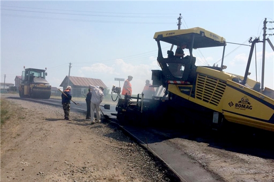 Завершается ремонт муниципальной автодороги «Аниш»-Хормалы