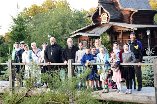 Паломники Ибресинского района посетили православные храмы г. Москвы и Московской области
