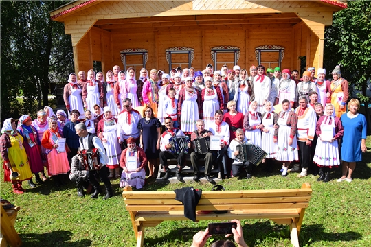 В Ибресинском этнографическом музее под открытым небом состоялся фольклорный фестиваль