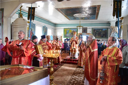 Божественная Литургия в день памяти священномученика Илии Хормалинского