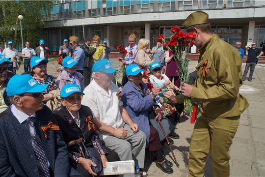 На ОАО «Промтрактор» состоялся праздник, посвященный Дню Победы