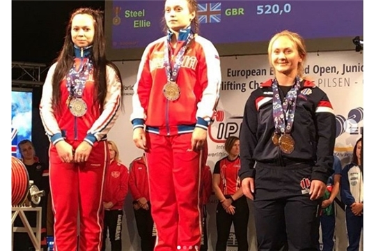 Воспитанница чебоксарской спортшколы успешно выступила на чемпионате Европы по пауэрлифтингу в Чехии