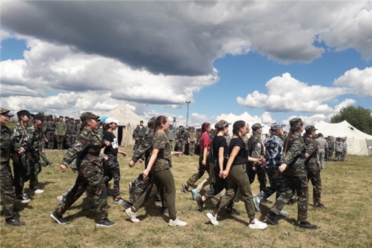 В Чебоксарах начал свою работу военно-спортивный лагерь «Патриот»