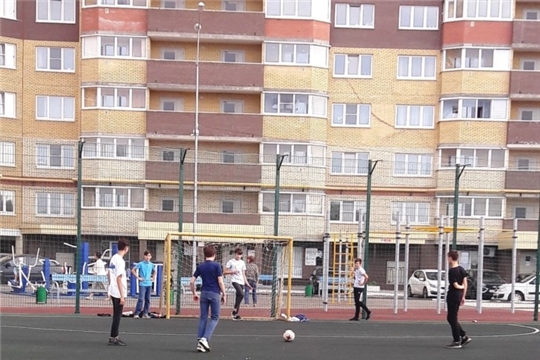 В Калининском районе города Чебоксары состоялись спортивные мероприятия