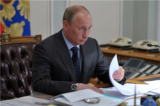 Президент России Владимир Путин поздравил Главу Чувашии Михаила Игнатьева и чебоксарцев с 550-летием столицы республики