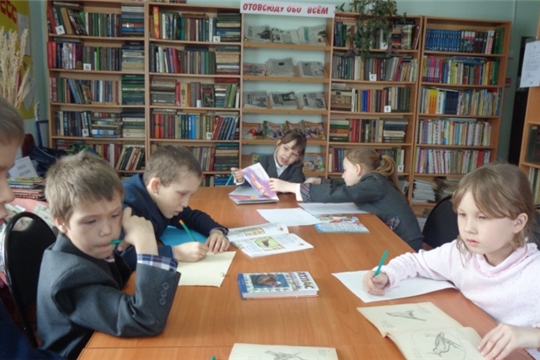 Час экологических знаний в Сугайкасинской библиотеке