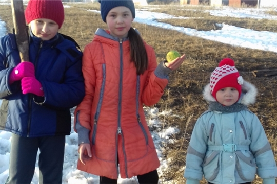 «Здоровое поколение – это мы!» - игра в лапту на природе в деревне Новые Пинеры