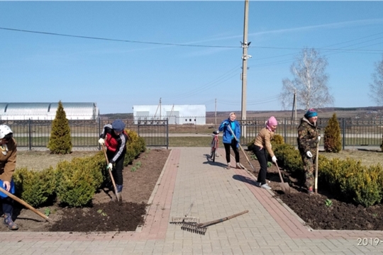 Начались субботники под названием «Звезда Победы»