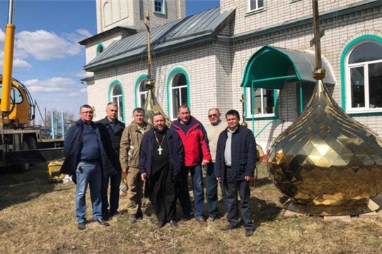 Заменили купол с крестом