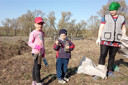Субботник в рамках двухмесячника в д. Богурданы
