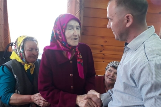 90 - летний юбилей отметила Анастасия Терентьевна Терентьева, жительница деревни Ближние Сормы