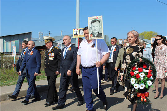 9 мая в Канашском районе:  акция  «Бессмертный полк»