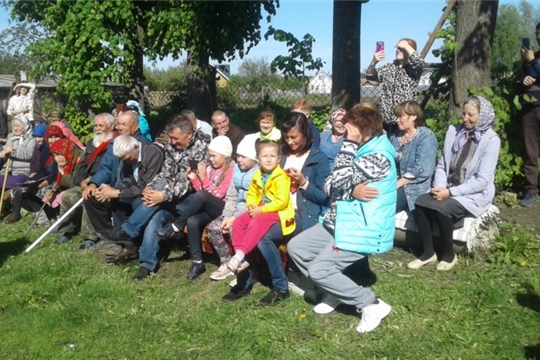 Праздник Акатуя в деревне Сеспель