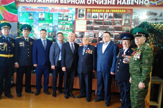 Открытие музейной экспозиции, посвященной героическим землякам в селе Ачакасы