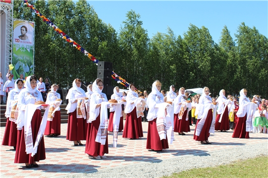 8 июня в Канашском районе прошел  праздник песни, труда и спорта «Акатуй-2019». Фоторепортаж 1