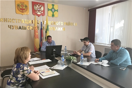 Прошло очередное заседание Комиссии по обеспечению безопасности дорожного движения в Канашском районе
