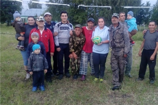 В День молодежи состоялся товарищеский волейбольный матч в селе Ачакасы