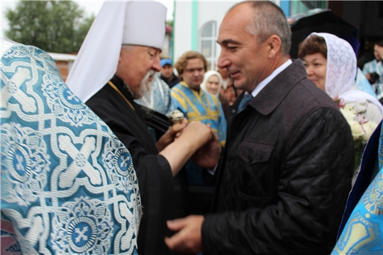 Высокопреосвященнейший Варнава, митрополит Чебоксарский и Чувашский провел службу