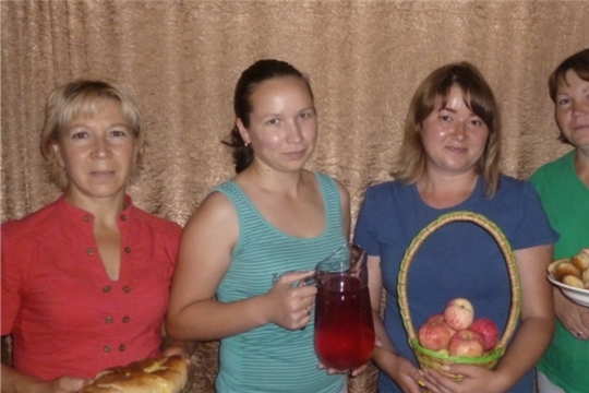 «Яблочному спасу посвящается» - веселые посиделки в Шибылгинском СДК