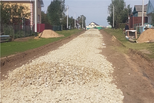 Ремонт грунтовой дороги в д. Атнашево