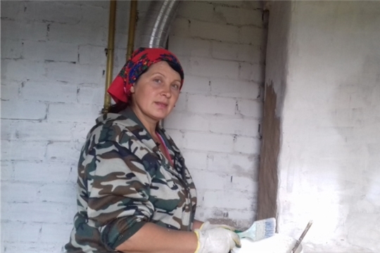 Текущий ремонт в котельной Новопинерского сельского клуба
