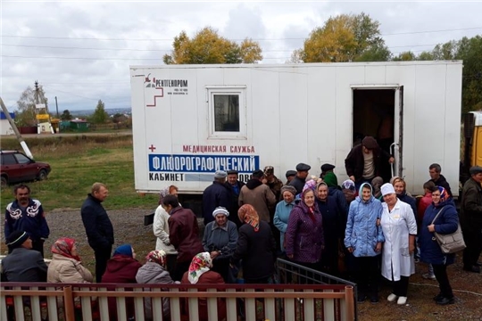 В районе продолжает свою работу сложное и дорогостоящее оборудование - передвижной флюорограф