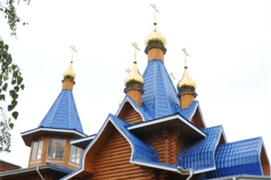 В Чебоксарах освящен храм в честь иконы Владимирской Божией Матери