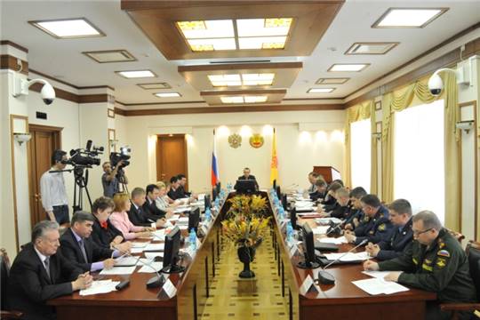 Заседание Координационного совещания при Главе Чувашской Республики по обеспечению правопорядка