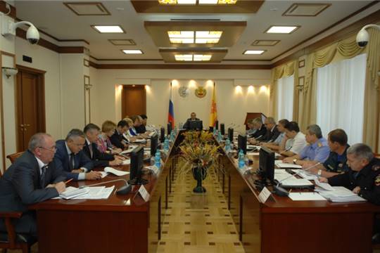 Заседание Координационного совещания при Главе Чувашской Республики по обеспечению правопорядка в Чувашской Республике