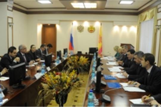 Председатель Кабинета Министров Чувашской Республики Иван Моторин встретился с делегацией Турецкой Республики