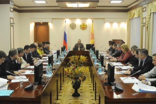 Видеоконференция с главами администраций муниципальных районов и городских округов Чувашской Республики