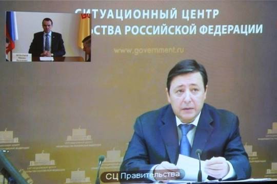 Глава Чувашии Михаил Игнатьев принял участие в селекторном совещании по вопросам подготовки к прохождению пожароопасного сезона