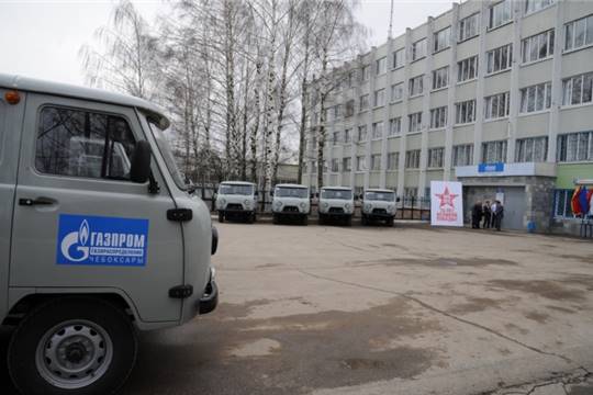 Глава Чувашии Михаил Игнатьев принял участие в торжественном мероприятии ОАО «Газпром газораспределение Чебоксары» и ООО «Газпром межрегионгаз Чебоксары», посвященном 70-летию Победы